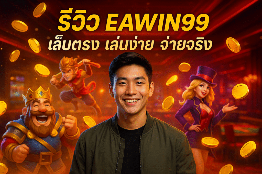 รีวิว EAWIN99 เว็บตรง เล่นง่าย จ่ายจริง