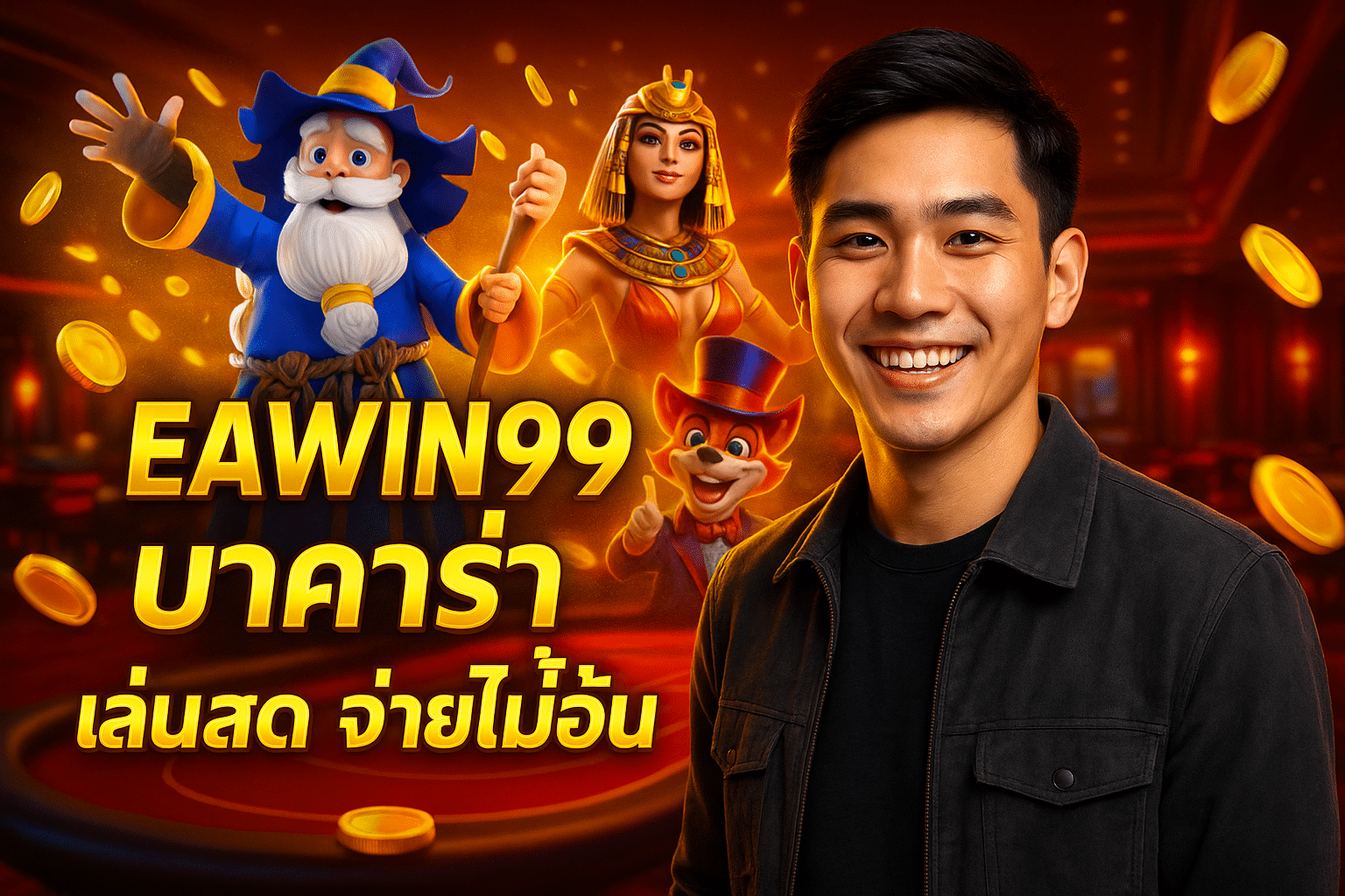 EAWIN99 บาคาร่า เล่นสด จ่ายไม่อั้น