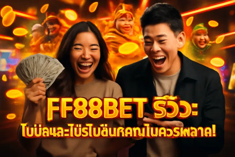 FF88BET รีวิว: โบนัสและโปรโมชั่นที่คุณไม่ควรพลาด!