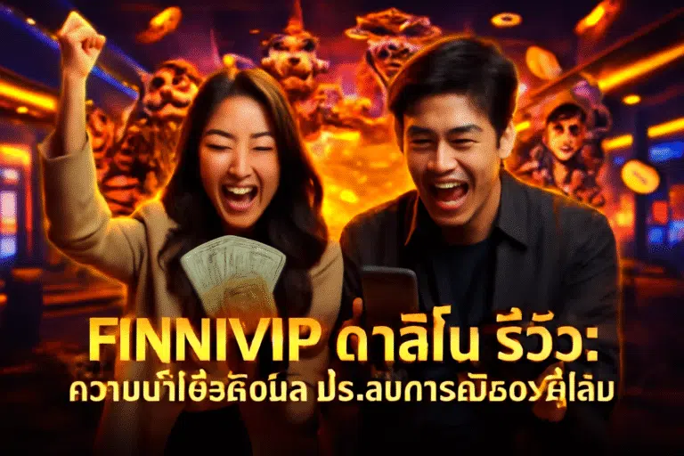 FINNIVIP คาสิโน รีวิว: ความน่าเชื่อถือและประสบการณ์ของผู้เล่น