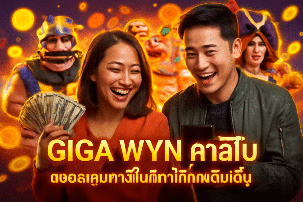 GIGA WYN คาสิโน: สุดยอดเกมคาสิโนที่ทำให้คุณตื่นเต้น